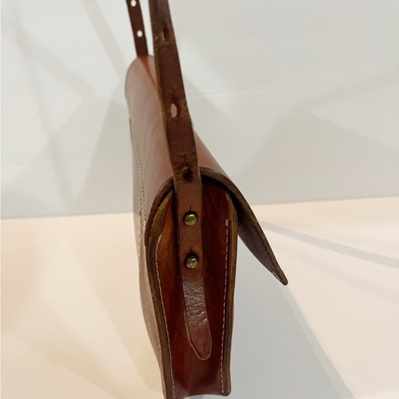 Madewell Dover Brown Leather Crossbody  Shoulder Bag Adjustable Strap - Picture 3 of 9